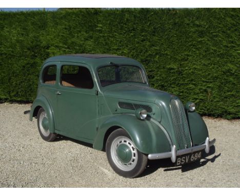 A 1956 Ford Popular 103E, registration number BSV 684, chassis number 64698238, engine number C895152, green. Believed 32,500