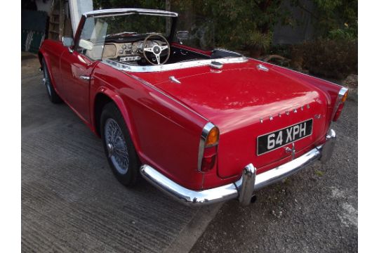 A 1962 Triumph Tr4 Registration Number 64 Xph Chassis Number Ct