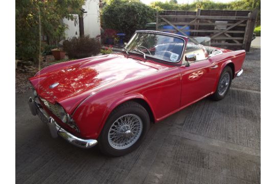 A 1962 Triumph Tr4 Registration Number 64 Xph Chassis Number Ct