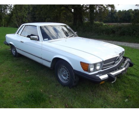 A 1978 left hand drive Mercedes-Benz 450SLC, ***registration number NOC 156P (not NDC 156P)***, chassis number 10702412014043