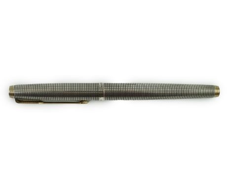 A Parker 75 Sterling silver CieslÃ© fountain pen, boxedCondition: Flat ends in lovely condition, no dings or dentsPLEASE NOTE