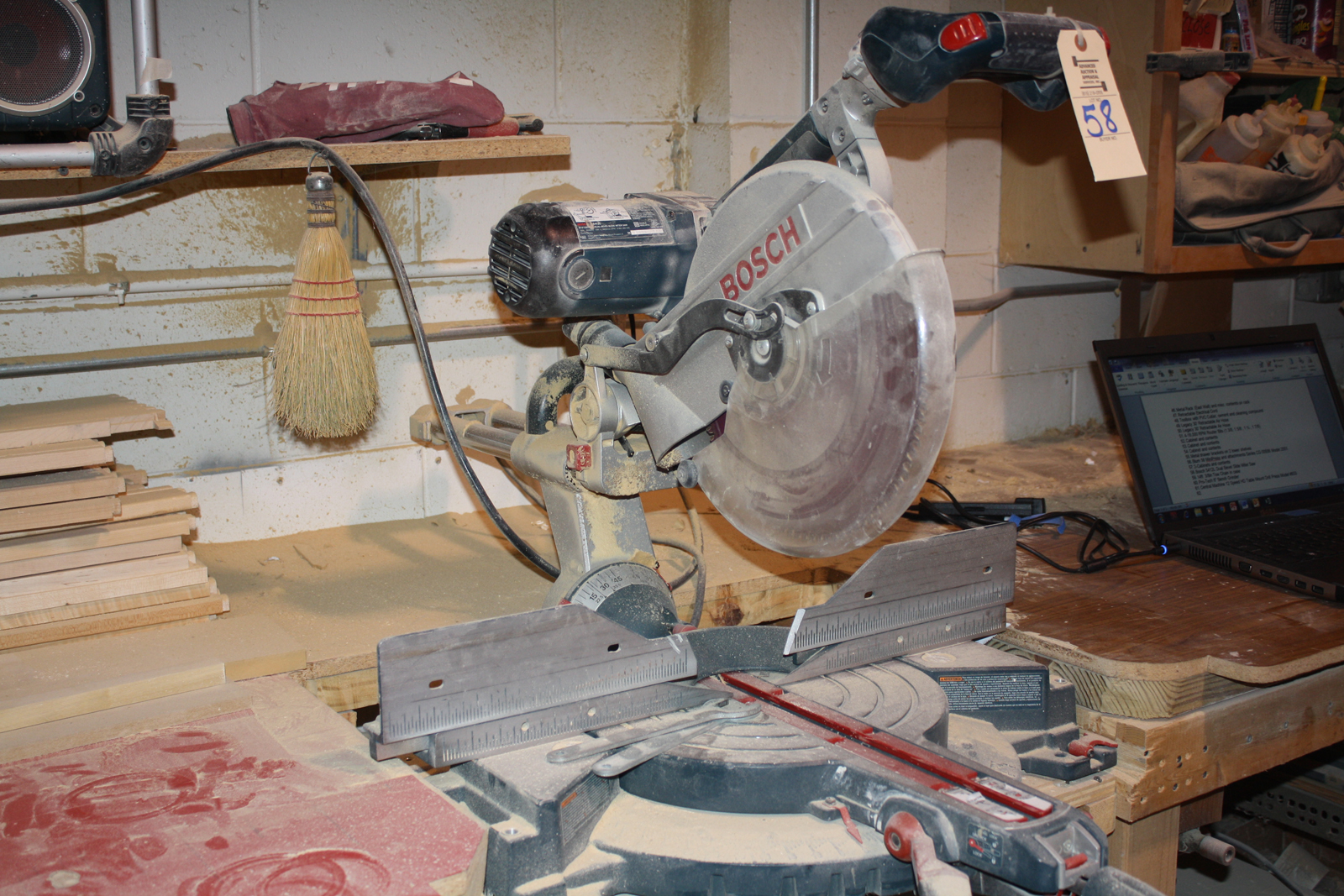 Bosch 5412L Dual Bevel Slide Miter Saw