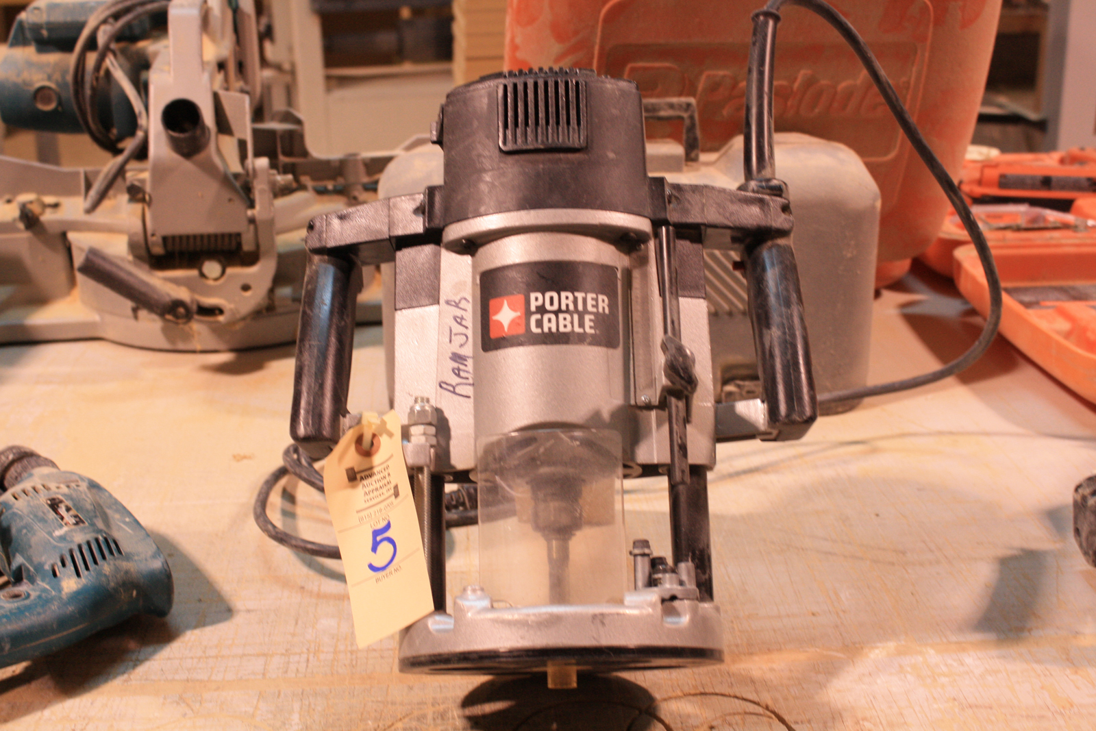 Porter Cable Model 7539 Variable Speed Production Plunge Router