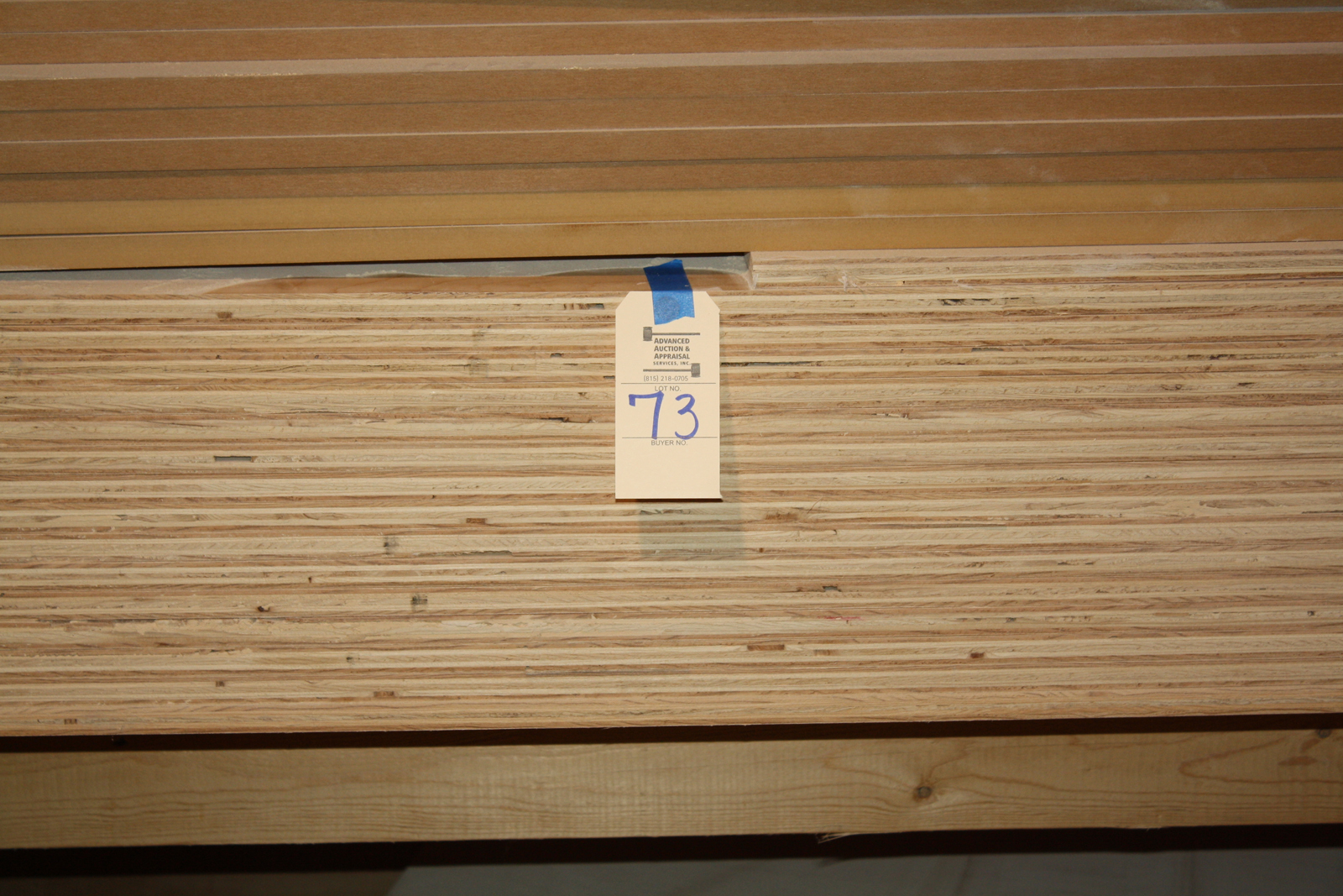 154’x8’ Smooth Plywood