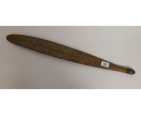 Aboriginal throwing stick