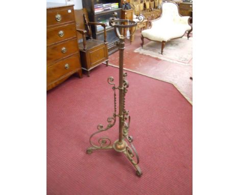 Cast iron lamp stand
