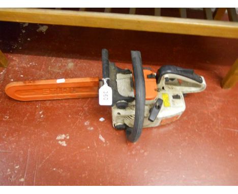 Small Stihl chainsaw - works but needs service