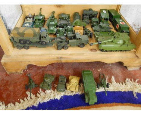 Diecast WWII army tanks & vehicles