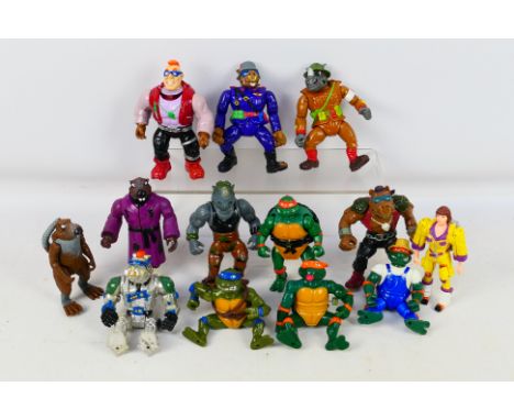 Playmates - Mirage - Teenage Mutant Ninja Turtles - An unboxed collection of 13 TNMT 5" action figures. Lot includes Rockstea