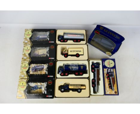 Corgi - A group of six Limited Edition 1:50 scale diecast commercial vehicles from the Corgi 'Guinness' series. Lot includes 