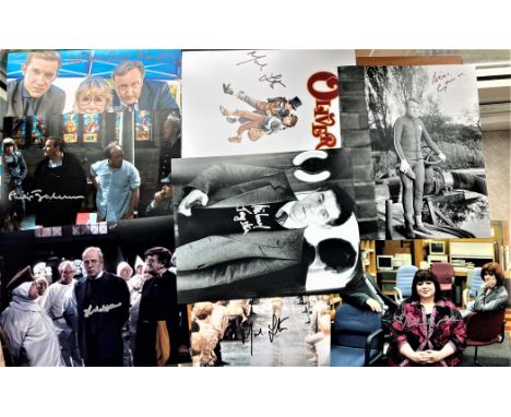 TV/Film and Entertainment collection of 33 10 x 8-inch signed photos. Includes Mark Lester Oliver, Debbie Chazen, William Gau