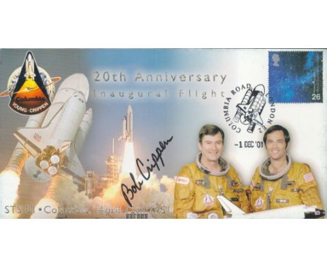 Apollo15 moonwalker Dave Scott and CMP Alfred Worden signed Space cover NASA Astronauts. 2001 30th Anniversary Apollo 15. pos