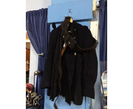 A Fireman's wool Jacket and axe