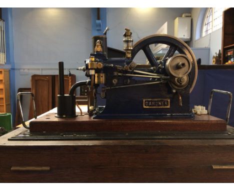 A Gardner horizontal beam engine.  47cm wide