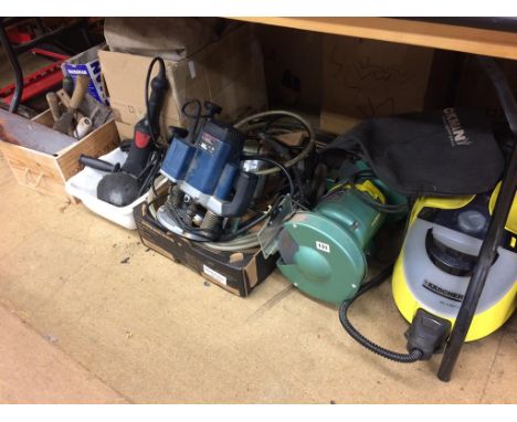 Large quantity of tools