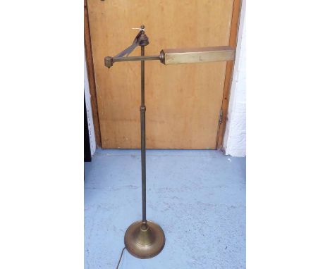 READING LAMP, English country house inspired style, 115cm H.