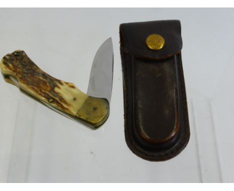 A Vintage German Hunting Knife, Puma Sollinger.