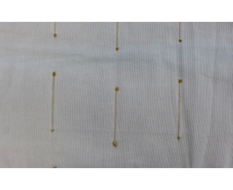 Three lined curtains