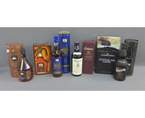 Blended Whisky to include 'The Famous Grouse, Scottish Oak Finish', 'Famous Grouse Prestige', Famous Grouse Bill McLaren's Fa