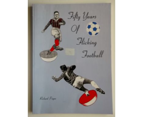 Intersting book published in 1996 giving the history of Subbuteo&nbsp;
78 Pages + card covers. Small sticker mark on cover
