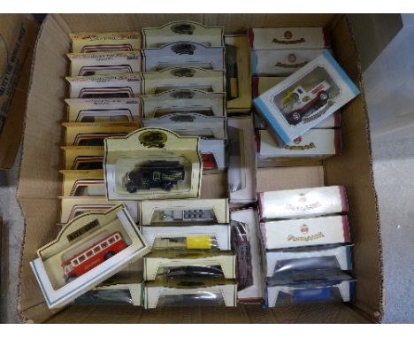 A collection of Days Gone model vehicles, all boxed
