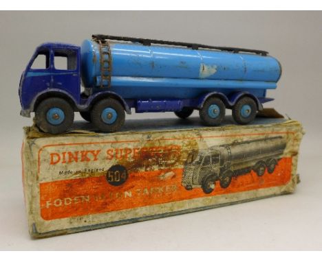 A Dinky Supertoys 504 Foden 14-Ton Tanker, boxed