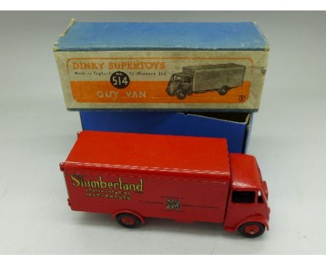 A Dinky Supertoys No. 514 Guy Van, boxed, Slumberland