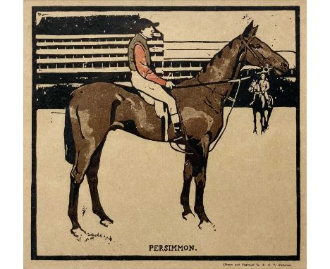 William NICHOLSON (1872-1949) Persimmon Lithograph, 18.2x19cm sight sizeThis piece is in excellent condition with no areas of