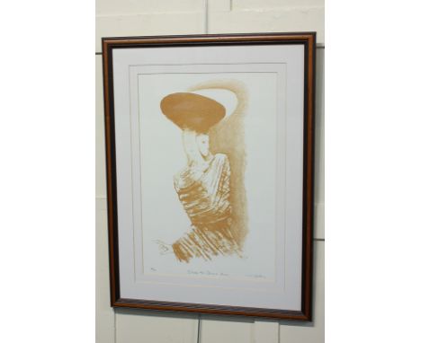 Philip Henry Christopher Jackson CVO DL (b.1944), Study for Donna Anna, limited edition print, numbered 69/75, inscribed and 