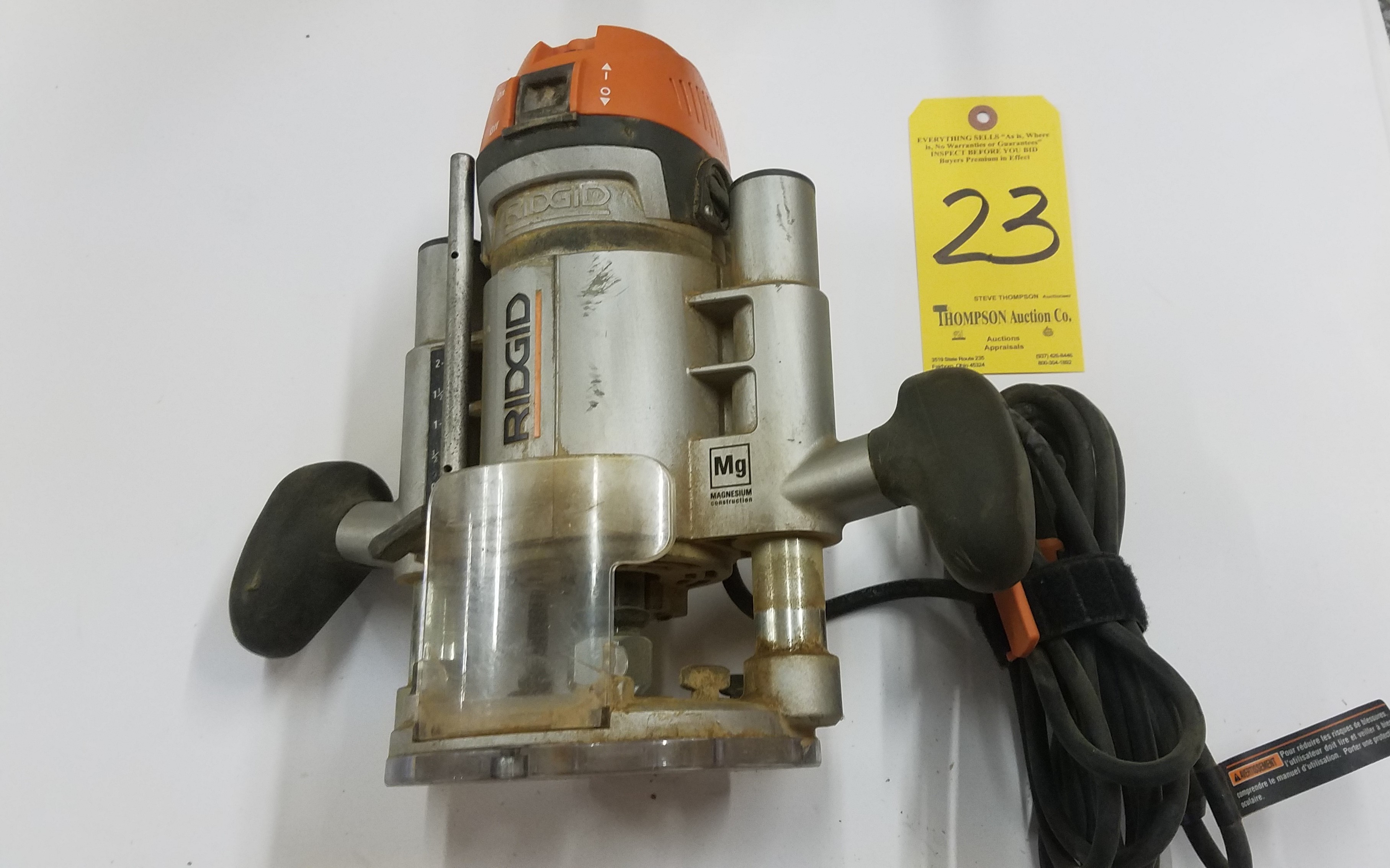 Ridgid Plunge Cut Router Model R2920