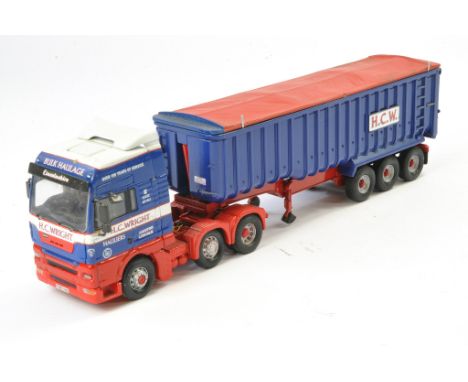 Code 3 / custom exclusive 1/50 model truck issue (from The Allan Marshall collection) comprising MAN Bulk Tipper in the liver