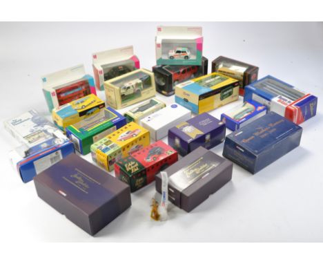A group of 19 diecast Corgi issues including commercials plus Royal and Olympic 2012 themes. Look to be without fault althoug