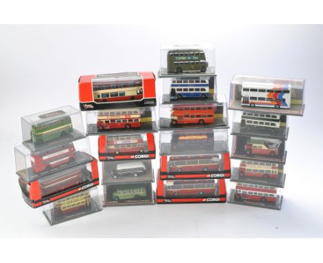 A group of 20 diecast Corgi Original Omnibus (Bus / Coach) Vehicles in various liveries as shown. All look to be excellent in