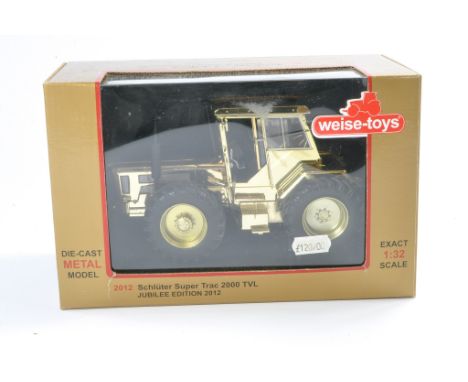 Weise Toys 1/32 Schluter Super Trac 2000 TVL Jubilee Edition 2012 Tractor. Excellent and secured in box with no obvious sign 