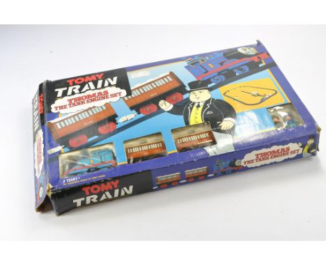 Assorted children's games including Tomy Thomas the Tank Engine set, Matchbox Race n Chase (looks complete inc cars) plus two