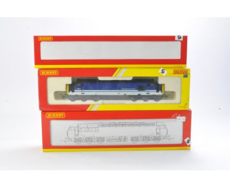Model Railway Comprising Hornby No. R2775 Regional Railways Class 37 Locomotive, R2476 B Railfreight Co-Co Diesel Electric Cl
