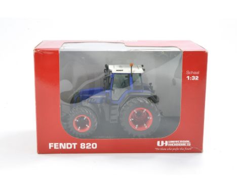 Universal Hobbies 1/32 Fendt 820 (Limited Edition) Tractor. Looks to be without obvious sign of fault, has been displayed, co