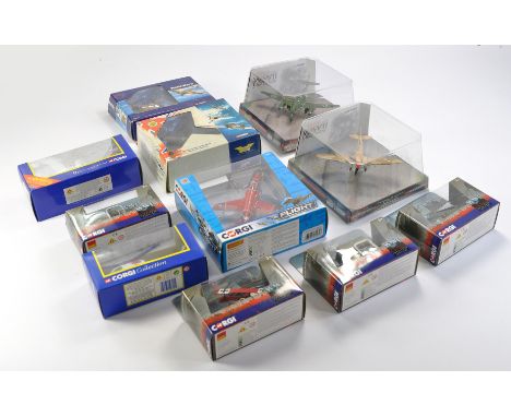 A group of 11 Assorted Corgi Diecast Aircraft issues, all appear to be excellent in original boxes. 