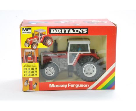 Britains No. 9517 Massey Ferguson 2680 Tractor with Double Rear wheels. Excellent in excellent box. 