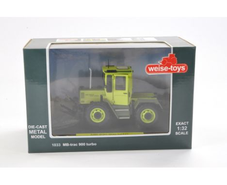 Weise Toys 1/32 No. 1033 MB-Trac 900 Turbo Tractor. Looks to be without fault and secure in original box. 