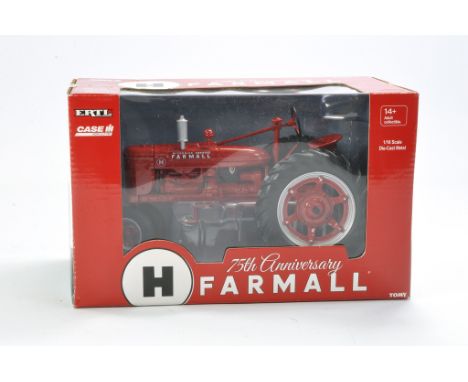 Ertl 1/16 Case Farmall H Tractor. Anniversary Edition. Looks to be without fault in original box. 