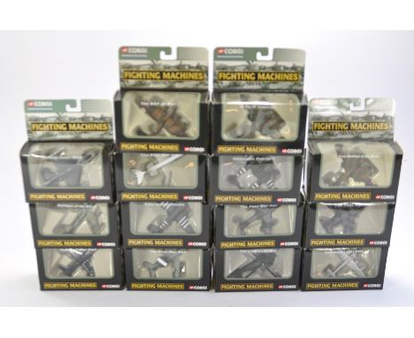 A group of 14 Corgi Fighting Machines Diecast issues, all appear to be excellent in original boxes. 