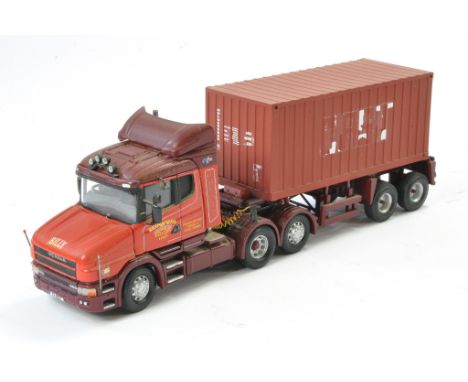 Code 3 / Custom Exclusive 1/50 Model Truck Issue (from The Allan Marshall collection) comprising Scania T with trailer and co