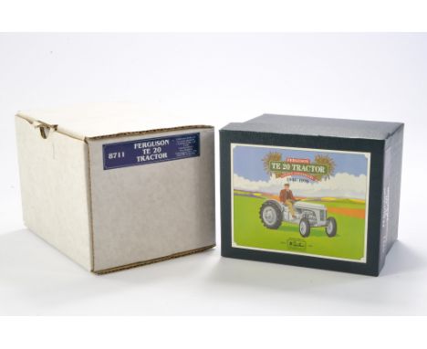 Britains No. 8711 Ferguson (Vintage Series) Tractor. Complete with plinth and paperwork, doesn't look to have been displayed.
