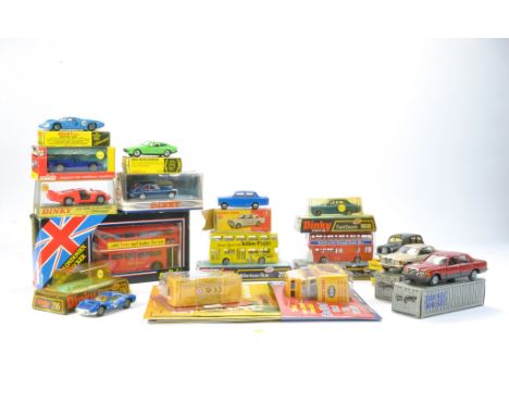 An interesting group of diecast comprising Dinky issues of old and new era with boxes. Mostly very good to excellent, some bo