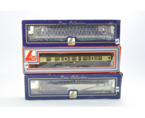 Model Railway Comprising Lima No. 9016 Gordon Highlander, 305313W BR MK 1, 204727A8 Class 47817. All look to be without fault