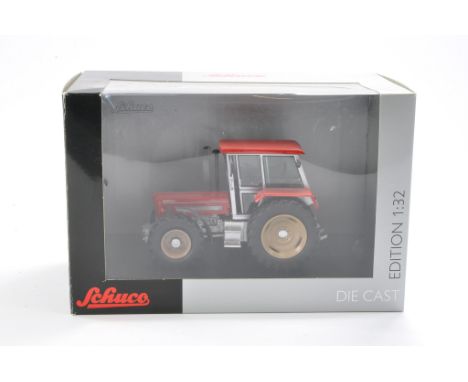 Schuco 1/32 No. 450762200 Schluter Compact 1350 TV Tractor. Looks to be without fault and secure in original box. 
