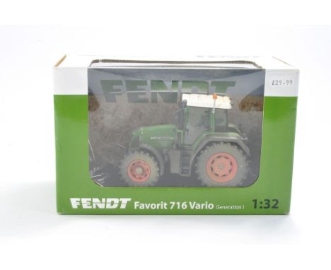 Universal Hobbies 1/32 Fendt 716 Vario Tractor. Weathered Finish. Displays without obvious sign of fault with original packag