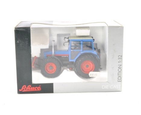Schuco 1/32 Eicher 3145 Turbo Tractor. Excellent and secured in box with no obvious sign of wear. Box has minor storage wear.