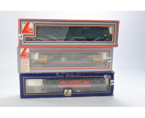 Model Railway Comprising Lima No. 205031A3 Class 31 206, 87006 Class 87 Electric loco, L205122B Class 52 D1071. All look to b